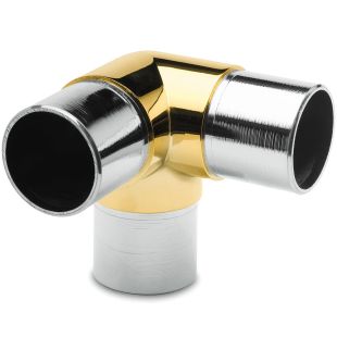 Hoekverbinder 25,4 x 1,27 mm messing