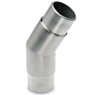 Knie 38,1 x 1,27 mm 30 graden RVS