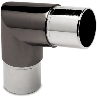 Knie 38,1 x 1,27 mm 80 graden zwart