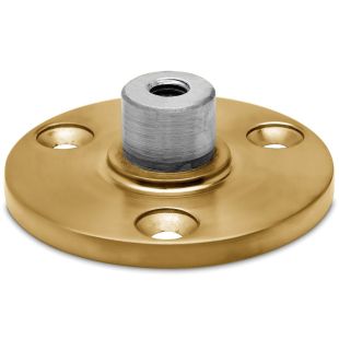 Combinatie flens 25,4 mm met M8 messing
