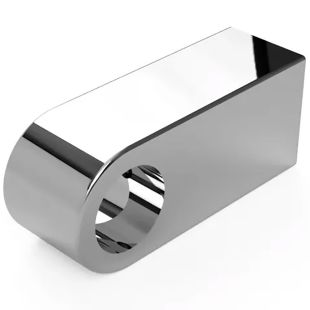 Buishouder voor keukenreling 19,0 mm chroom