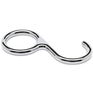 Schuifhaak chroom 19mm