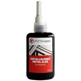 RVS lijm voor lijmflenzen, 50 gram