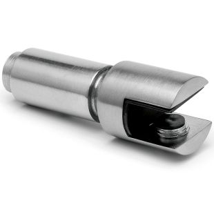 Glasplaatklem voor buis 19,0 mm plafondmontage RVS Look