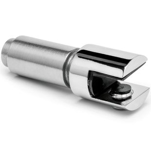 Glasplaatklem voor buis 19,0 mm plafondmontage chroom