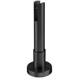 Stelvoet voor glazen panelen 8-12 mm Erato zwart
