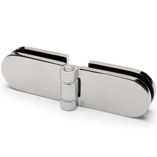 Scharnier glazen deur Kirstin glas-glas chroom