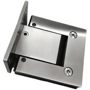 Scharnier glazen deur hydraulisch Lia glas-wand RVS