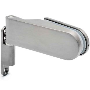 Glazen deur scharnier Jindy glas-wand chroom look