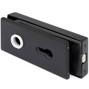 Slot voor glazen deur met magnetische grendel Gertruida zwart