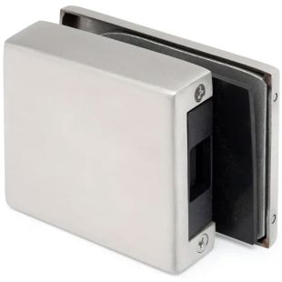 Tegenkast Gertrud voor glazen deur slot met magnetische vergrendeling RVS