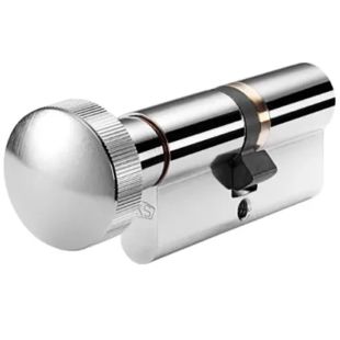 Knopcilinder 31/31 mm verschillend sluitend Andy messing vernikkeld