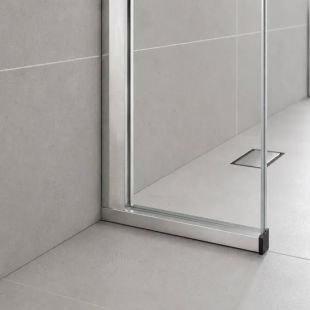 Vloerprofiel voor inloopdouche Lijn 2200 mm RVS look