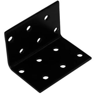 Verbindingshoek zwart staal