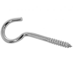 RVS316 schroefhaak 4.4 x 50 mm