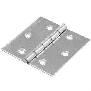 Meubelscharnier 50 x 50 x 1 mm, RVS