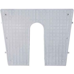 Spiegelbeschermer buitenboordmotor 4° schuin 420 x 340 mm kunststof