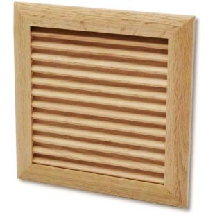 Lamellenrooster massief eiken blank