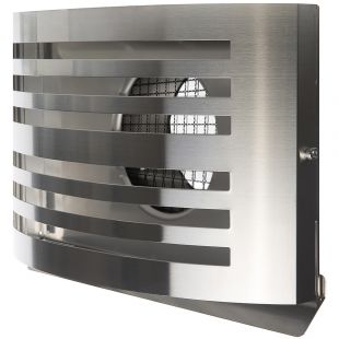 Ventilatierooster ALFA RVS