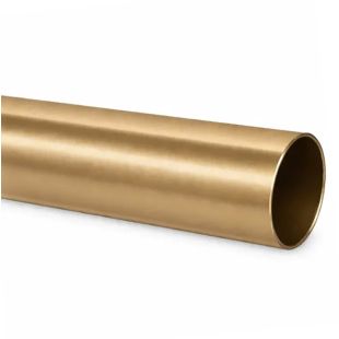 Buis 38,1 x 1,27 mm messing mat 2500 mm