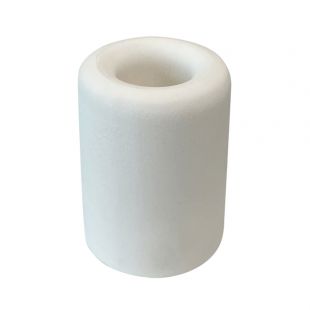 Deurbuffer wit 10 mm hoog