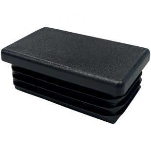 Meubeldop zwart 50x30mm