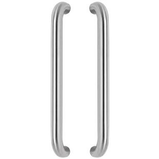 Intersteel Deurgrepen per paar U-vorm 330x80x30 HOH 300 rvs