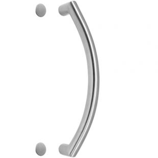 Deurgreep PH65, Ø32 mm, Lengte 532 mm, H.o.h. 500 mm, Doorgaand, RVS