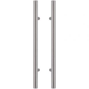Intersteel Deurgrepen per paar T-vorm 800x80x30 HoH 600 rvs