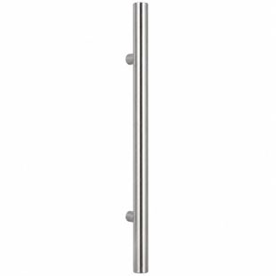 Intersteel Deurgreep T-model Ø30 mm, Lengte 350 mm, HOH 200 mm, Blind, RVS (Op=op)