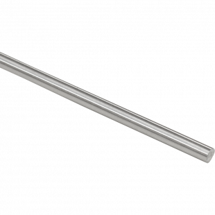 Staf 8 mm, RVS304, Ongeslepen (h9), 3000 mm