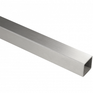 Koker 30 x 30 x 2,0 mm, RVS304, K320 geslepen