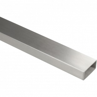 Koker 40 x 20 x 2,0 mm, RVS304, K320 geslepen