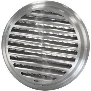 RVS schoepenrooster 150 mm