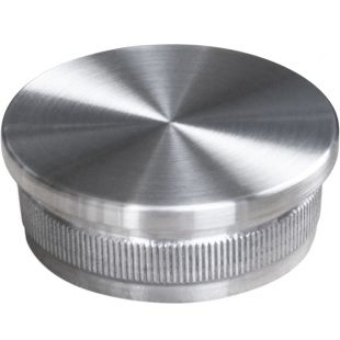 Eindkap 40,0 x 2,0 mm, Vlak, RVS