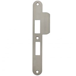 Formani Basics LBSPNYW sluitplaat tbv deursloten - PVD mat zwart/PVD gunmetal