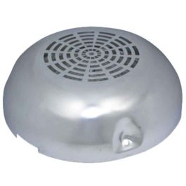 Ventilatiekap rond 200 mm met RVS kap kunststof
