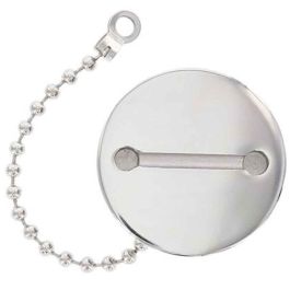 Dekvuldop deksel gas/diesel/water 1 1/2" met ketting RVS316