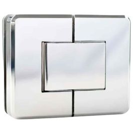 Scharnier glazen deur Leni glas-glas chroom