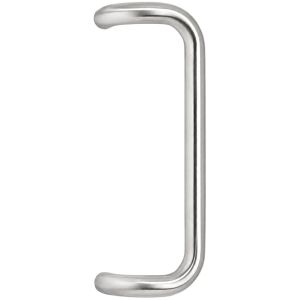 Deurgreep U-Model Verkropt Rond, RVS 316