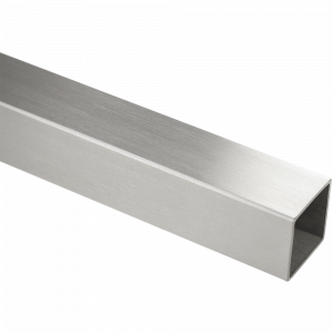 RVS Koker 40 x 40 x 2,0 mm RVS304 K320 geslepen