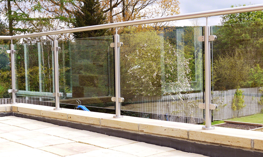 RVS Balustrade met Glas